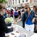 Ann Arbor resident Julie Tourinho samples food from Vellum during the Taste of Ann Arbor on Sunday, June 2. Daniel Brenner I AnnArbor.com